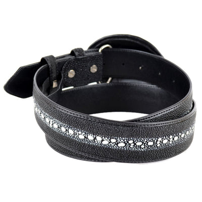 Cinto Vaquero de Mantarraya PC Original Color Negro CB-C111405 2 LAB-C111405-32  - from alligatorwarehouse.com