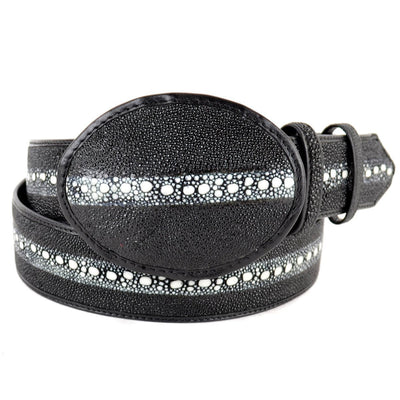 Cinto Vaquero de Mantarraya PC Original Color Negro CB-C111405 1 LAB-C111405-32  - from alligatorwarehouse.com