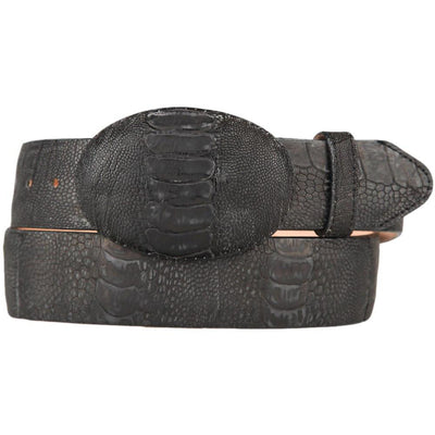 Cinto Vaquero Avestruz Pata Grasso 2 LAB-C11G0507.032  - from alligatorwarehouse.com