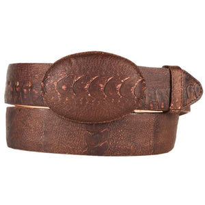 Cinto Vaquero Avestruz Pata KE-C11G0507 - King Exotic