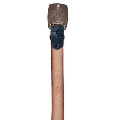 Cinto Wild West Armadillo-Teju Vaquero Azul Marino 2 2C11A0710-32  - from alligatorwarehouse.com