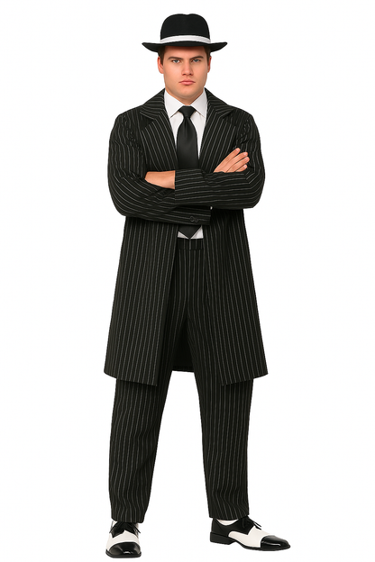 Zoot Suit Costume Black ~ White