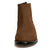Los Altos Men's Toe Charro Short Boots Oval Nobuck Taupe - Nobuck Taupe