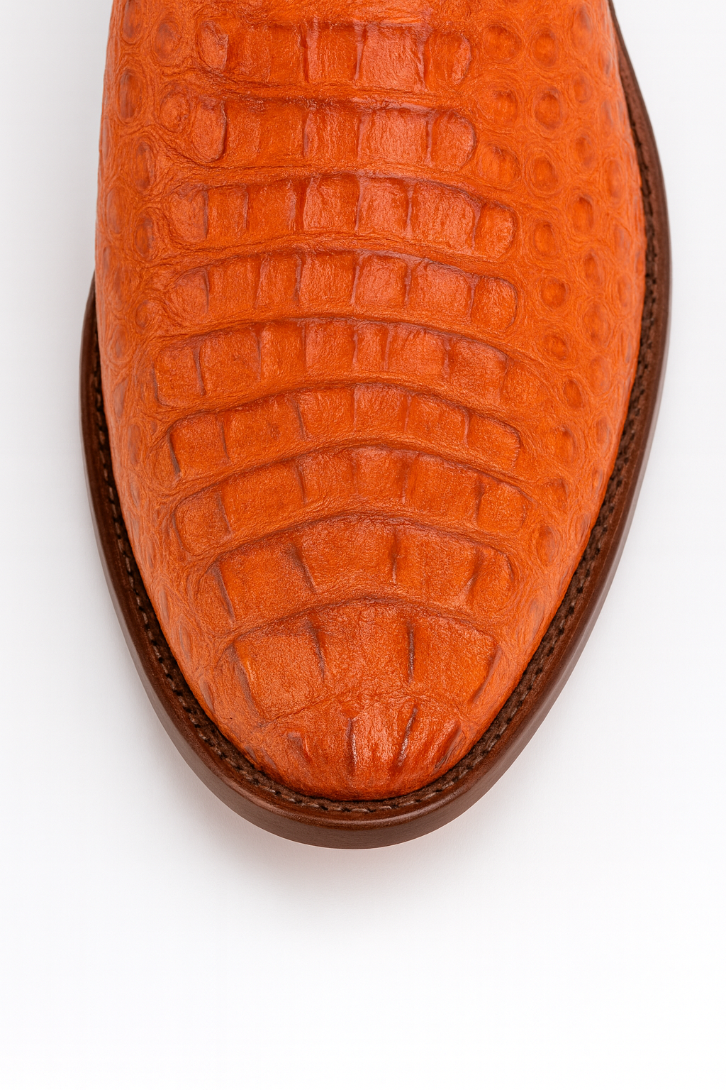 Mens King Exotic Caiman Hornback Cowboy Boots Cognac (4980203)