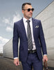 Statement Men's 2-Piece Big & Tall 100% Wool Fashion Suit – Timeless Glen Plaid Pattern 3 CONARI-BG-BLACK-56R  - from alligatorwarehouse.com