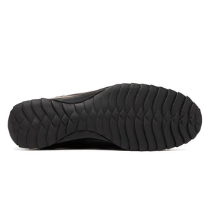 Marco_Di_Milano Crater Black: Luxury Leather Dress Shoe