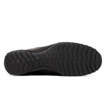 Marco Di Milano Crater Black Caiman Crocodile & Lizard Sneakers 5 CRATER_CAIMAN FUS-LIZ RING_BLACK_9  - from alligatorwarehouse.com