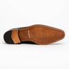 Marco Di Milano Criss Brown Ostrich Quill Dress Shoe Oxfords 5 CRISS_OSTRICH_BROWN_6  - from alligatorwarehouse.com