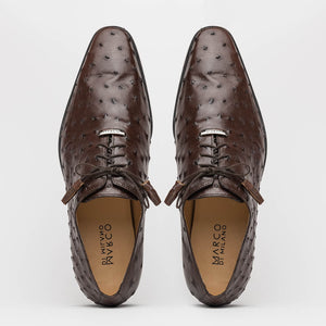Marco_Di_Milano Criss Brown Leather Dress Shoe