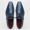 Marco Di Milano Criss Navy Ostrich Quill Dress Shoe Oxfords 4 CRISS_OSTRICH_NAVY_6  - from alligatorwarehouse.com
