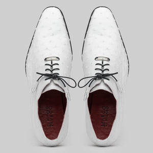 Marco Di Milano Criss White Leather Luxury Shoe