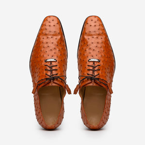 Marco_Di_Milano Criss Brandy Leather Loafers