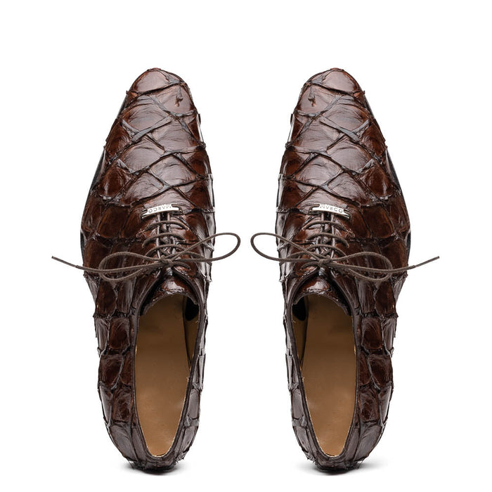 Marco Di Milano Olivieri Brown Leather Dress Shoe