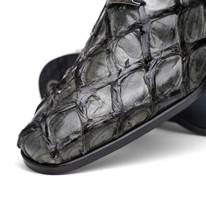 Marco Di Milano Olivieri Gray Leather Loafers