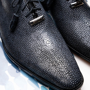 Marco Di Milano Pannuci Black Leather Oxford