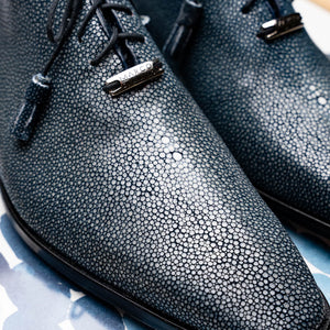 Marco Di Milano Pannuci Navy Leather Luxury Loafer