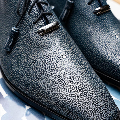 Marco Di Milano Pannuci Navy Leather Luxury Loafer