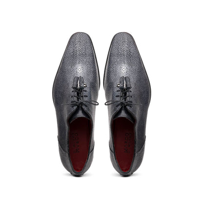 Marco Di Milano Pannuci Black Leather Oxford