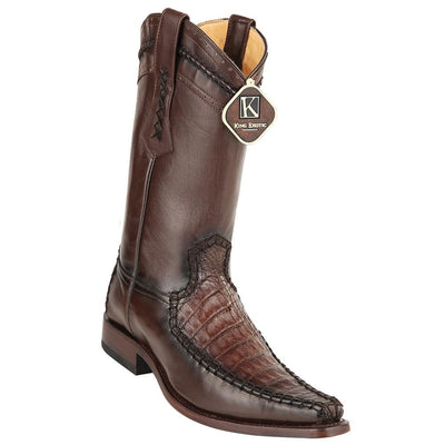 King Exotic Caiman Belly European Toe Boots 1 -01  - from alligatorwarehouse.com