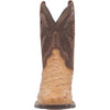 Dan Post Men's Alamosa Full Quill Ostrich Square Toe Boots - Sand 5 DP3876_7_D  - from alligatorwarehouse.com