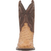 Dan Post Men's Alamosa Full Quill Ostrich Square Toe Boots - Sand 5 DP3876_7_D  - from alligatorwarehouse.com