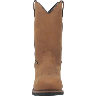 Dan Post Men's Alburquerque Work Boots Waterproof - Brown 5 DP69681_7_D  - from alligatorwarehouse.com