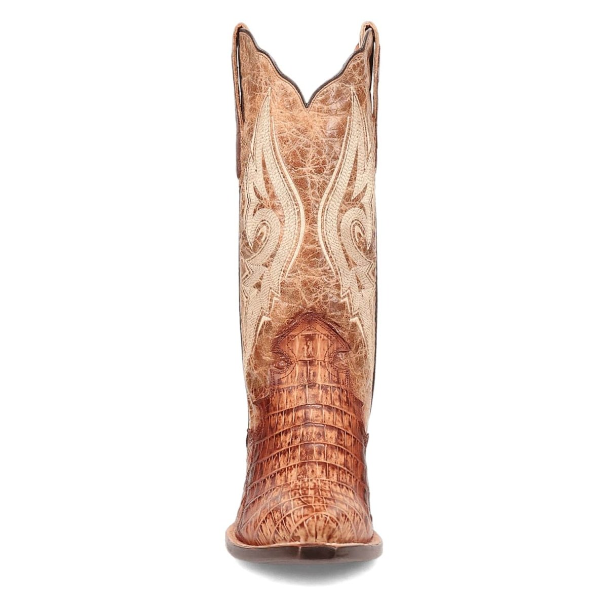 Dan Post Men's Berkeley Genuine Caiman Snip Toe Boots - Sand DP3063