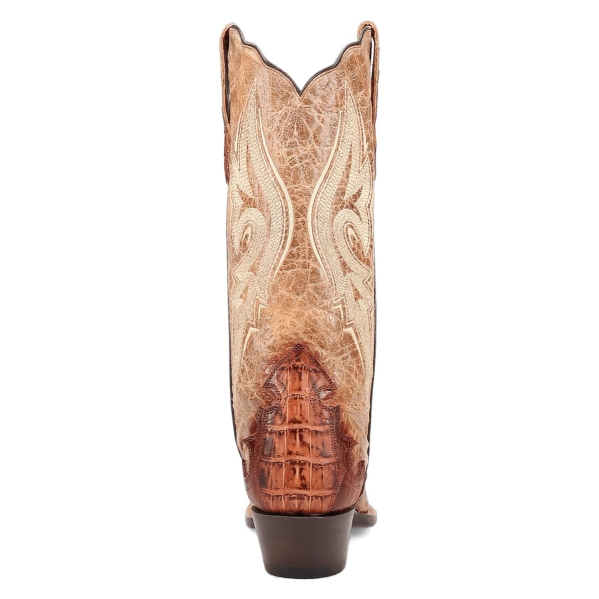 Dan Post Men's Berkeley Genuine Caiman Snip Toe Boots - Sand DP3063