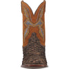 Dan Post Men's Dorsal Genuine Fish Leather Square Toe Boots - Brown 5 DP4102_7_D  - from alligatorwarehouse.com