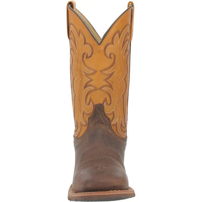 Dan Post Men's Leather Square Toe Boots - Tan 5 DP69831_8.5_D  - from alligatorwarehouse.com