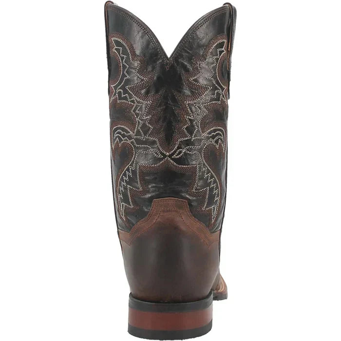 Dan Post Men's Franklin Genuine Leather Square Toe Boots - Brown 4 DP2815_7_D  - from alligatorwarehouse.com