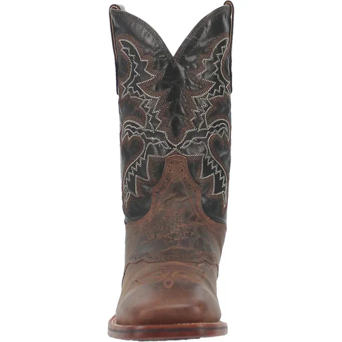 Dan Post Men's Franklin Genuine Leather Square Toe Boots - Brown 3 DP2815_7_D  - from alligatorwarehouse.com