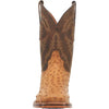 Dan Post Men's Kershaw Full Quill Ostrich Square Toe Boots - Saddle 5 DP4951_7_D  - from alligatorwarehouse.com