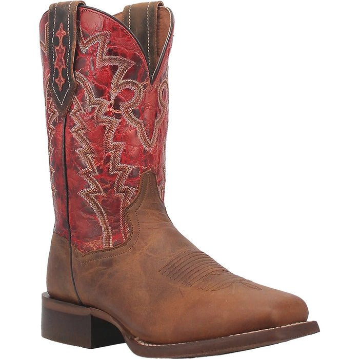 Dan Post Men's Killeen Leather Square Toe Boots - Tan