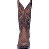 Dan Post Men's Manning Python Snakeskin Round Toe Boots - Bay Apache 5 DP3037_7_D  - from alligatorwarehouse.com