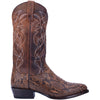 Dan Post Men's Manning Python Snakeskin Round Toe Boots - Bay Apache 3 DP3037_7_D  - from alligatorwarehouse.com