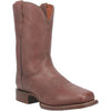 Dan Post Men's Milo Genuine Leather Square Toe Boots - Brown 4 DP4196_7.5_D  - from alligatorwarehouse.com