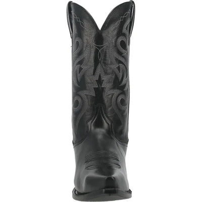 Dan Post Men's Milwaukee Leather Snip Toe Boots - Black 5 DP2110R_7_D  - from alligatorwarehouse.com