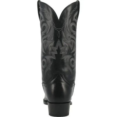 Dan Post Men's Milwaukee Leather Snip Toe Boots - Black 4 DP2110R_7_D  - from alligatorwarehouse.com