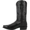 Dan Post Men's Milwaukee Leather Snip Toe Boots - Black 3 DP2110R_7_D  - from alligatorwarehouse.com