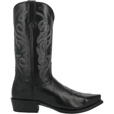 Dan Post Men's Milwaukee Leather Snip Toe Boots - Black 2 DP2110R_7_D  - from alligatorwarehouse.com