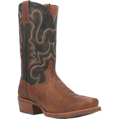 Dan Post Men's Richland Genuine Leather Square Toe Boots - Saddle 2 DP3393_7_D  - from alligatorwarehouse.com