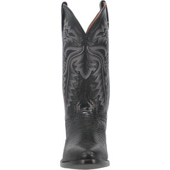 Dan Post Men's Winston Genuine Lizard Round Toe Boots - Tan