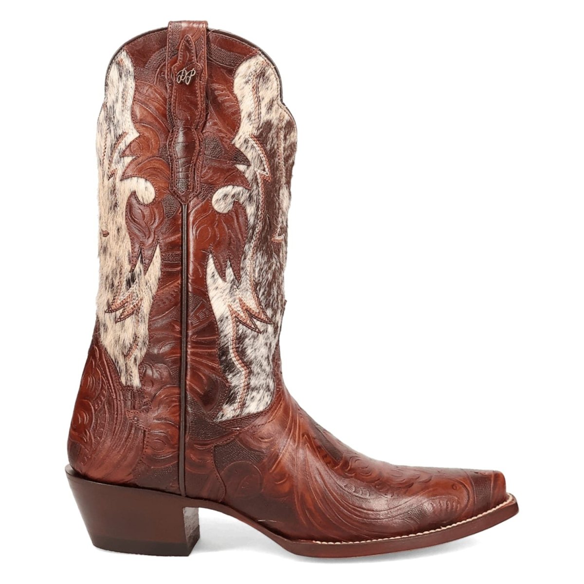 Dan Post Women's Andrinna Snip Toe Leather Boots - Brown DP7020 3 DP7020_7_M  - from alligatorwarehouse.com