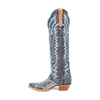 Dan Post Women's Denim Darlin Snip Toe Leather Tall Boots - Blue 3 DP5108_6_M  - from alligatorwarehouse.com