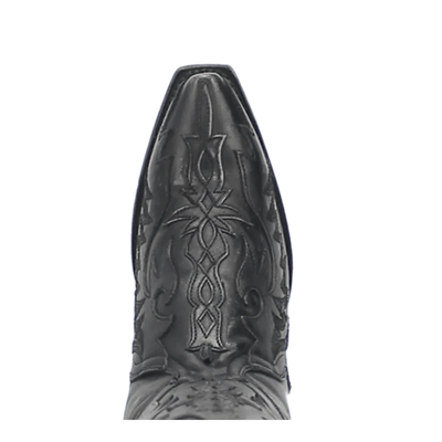 Dan Post Women's Hallie Snip Toe Leather Tall Boots - Black 8 DP4027_6_M  - from alligatorwarehouse.com