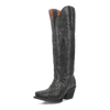 Dan Post Women's Hallie Snip Toe Leather Tall Boots - Black 4 DP4027_6_M  - from alligatorwarehouse.com