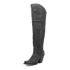 Dan Post Women's Jilted Snip Toe Leather Tall Boots - Black 4 DP3789_6_M  - from alligatorwarehouse.com