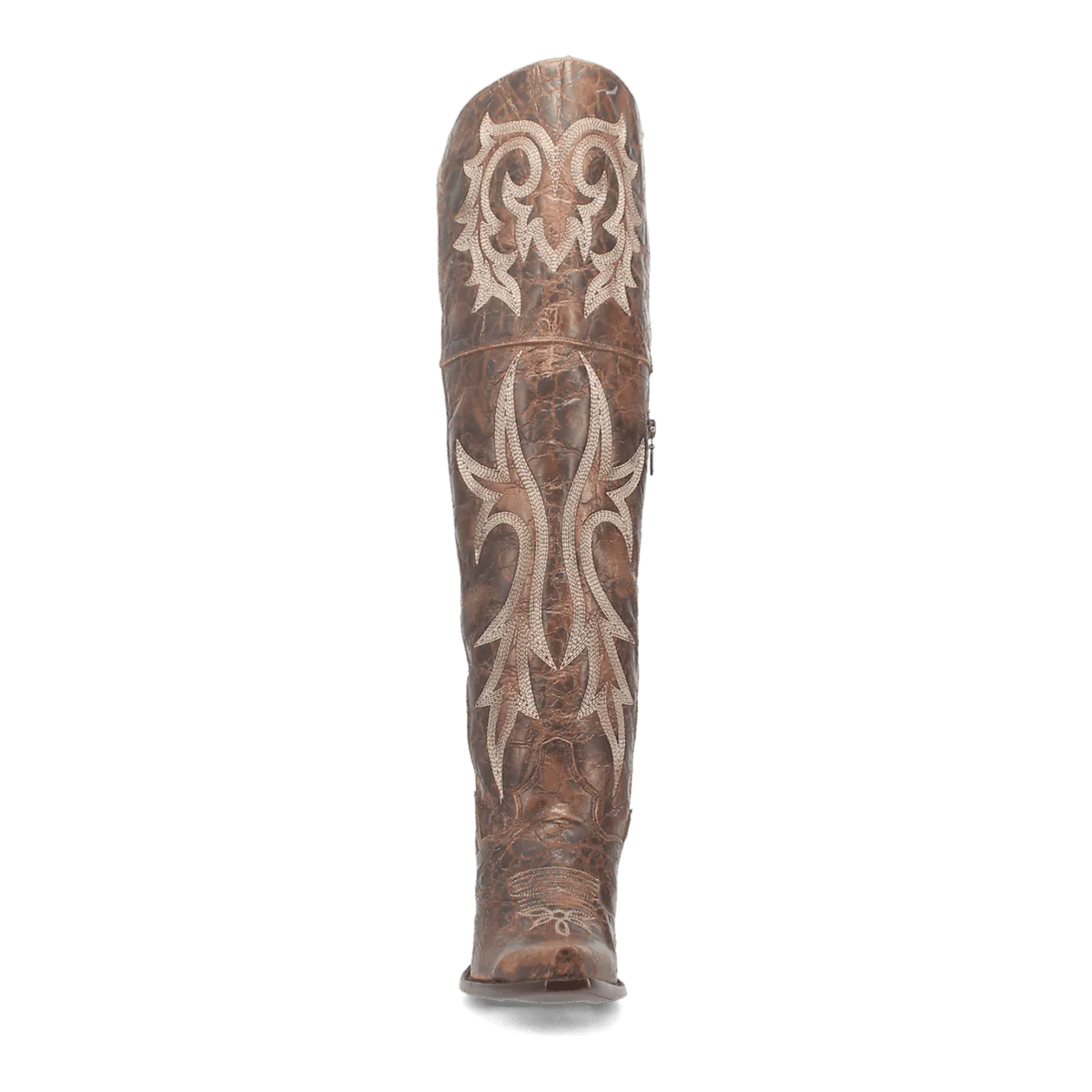 Dan Post Women's Jilted Snip Toe Leather Tall Boots - Brown 4 DP3709_6_M  - from alligatorwarehouse.com