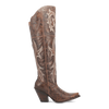 Dan Post Women's Jilted Snip Toe Leather Tall Boots - Brown 6 DP3709_6_M  - from alligatorwarehouse.com
